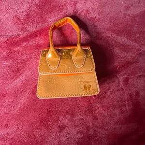 Mini Stylish Orange Handbag